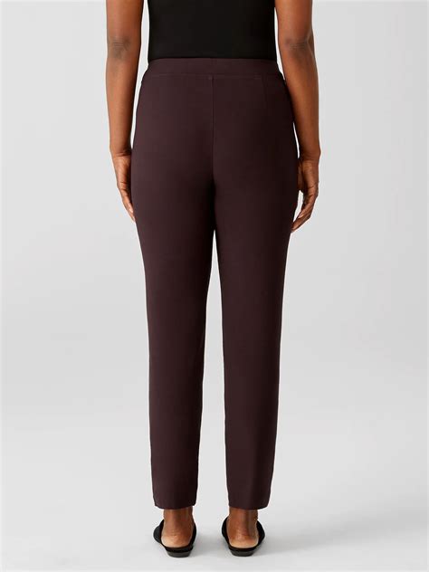 crepe stretch pants